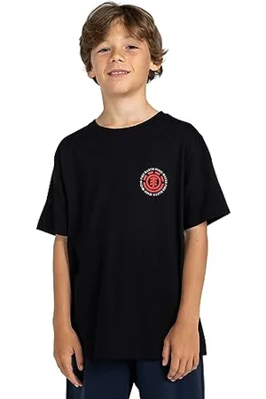 Element Seal BP - T-Shirt - Garçon Enfant 8-16 Ans - Noir.