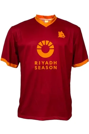 As Roma MA/RO2324/HOME Riyadh/Blank, T-Shirt de Football Enfants et garçons, 4 Anni