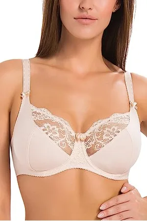 Teyli Soutiens-Gorge Femme Coton - Soutien Gorge - Soutiens Gorges avec Bretelles réglables - Soutien Gorge avec Armature avec l