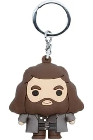 Harry Potter Hagrid Chibi-Figurine en Vinyle Porte-clés, , 5 x 6,7 cm