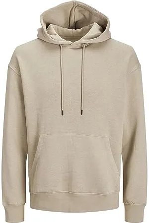JACK & JONES JJESTAR Basic Sweat Hood Sweatshirt Capuche, , L Homme