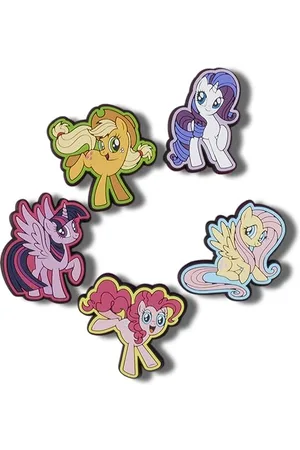 Crocs My Little Pony 5 Pack, Breloques de Chaussure Unisexe, Multicolor, Taille Unique