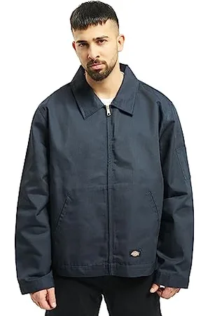 Dickies Und Eisenhower Jk, Blouson Homme, Bleu, Large (Taille fabricant: Large)