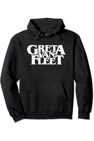 Greta Van Fleet Logo officiel blanc Sweat à Capuche