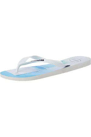 Havaianas Hype, Tongs Homme, Blanc Blanc Bleu Marine, 39/40 EU
