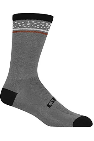 Giro COMP Chaussettes Haute Taille PORTARO 36-39 S 21 Unisex-Adult, Grey, S