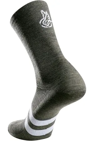 Campagnolo 03284409400C000.27 CROCE D AUNE SOCKS STRIPES Unisex Socks VERT 58800/BLANC Taille S/M
