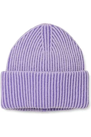 THE DROP Bonnet Côtelé pour Femme, Bicolore, Bliss, , Taille Unique