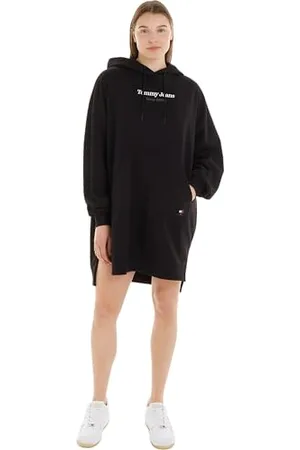 Robe sweat capuche tommy best sale hilfiger femme