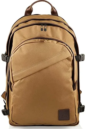 Invicta Sac à Dos, Rond Lux Unisexe, Grande Capacité, design Italien Pratique, /Marron