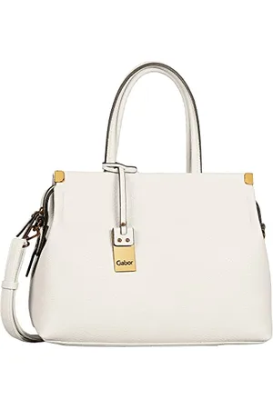 Camel Active Gela, Sac de Courses Femme, Blanc, 35 x 13,5 x 24