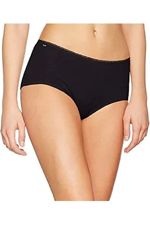 Sloggi 24/7 Cotton Midi, Bikini Femme, (BLACK 04), 38