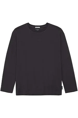 TOM TAILOR 1037513 T-Shirt à Manches Longues pour Enfant, 29476-Gris Coal, 128 cm Garçon
