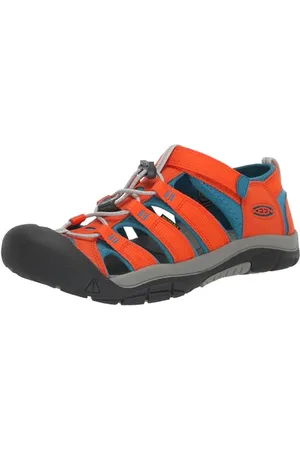 Keen Newport H2 Sandale, Safety Orange/Fjord Blue, 24 EU