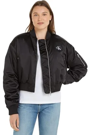 Calvin Klein Jeans Satin Bomber J20J222591 Vestes rembourrées, , L Femme