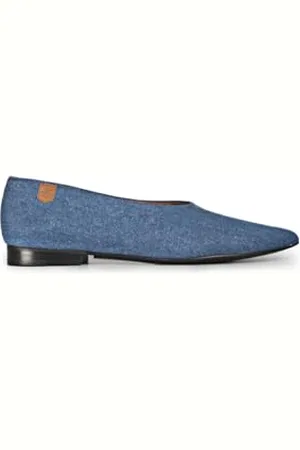 POPA Femme Ballerine Anabel Jeans Basket, 38 EU