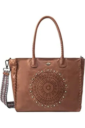 Dreimaster Sac cabas en cuir Femme