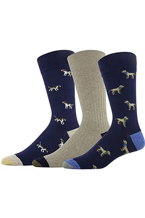Gold Toe Timeless Classics Crew Lot de 3 Paires de Chaussettes, , Homme