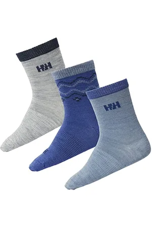 Helly Hansen Kids Wool Sock 3Pk Chaussettes en Laine, , 34 Mixte Enfant