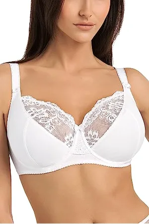 Teyli Soutiens-Gorge Femme Coton - Soutien Gorge - Soutiens Gorges avec Bretelles réglables - Soutien Gorge avec Armature avec l