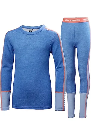 Helly Hansen Junior unisexe Jr Lifa Merino Midweight Set 16 Blanc et crème