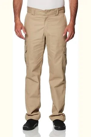 Dickies Homme, PANTALON CARGO STRETCH MÉCANIQUE COUPE CLASSIQUE, SABLE DU DÉSERT, 32W / 32L