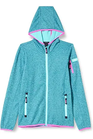 CMP Veste Knit-Tech pour enfant avec capuche fixe, , 164