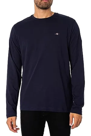 GANT LS Shirt À Manches Longues Reg Shield, , L Homme