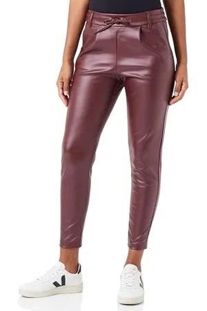 ONLY Onlpoptrash Life Easy Coated PNT Noos Pantalons, , 34 FR/XS/L Femme