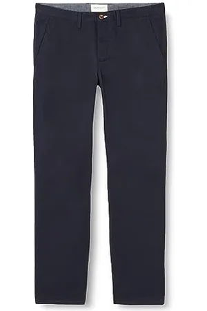 GANT Chinos en sergé Fin Pantalon, , 42W x 34L Homme