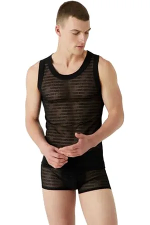 Emporio Armani Débardeur en Maille Jacquard pour Homme T-Shirt