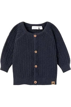 NAME IT Nbmrimalle Ls Knit Card Cardigan, , 68 cm Bébé garçon