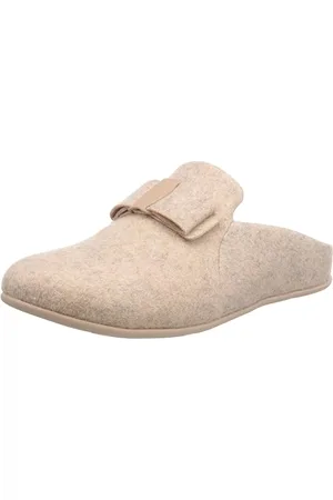 FitFlop Femme Shuv Cushy Chaussons Sabots en Feutre, , 43 EU