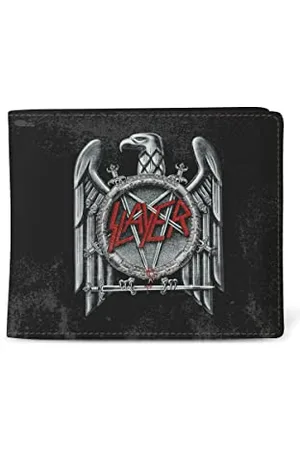 Rock Sax Slayer Wallet - Silver Eagle - 13cm x 12cm x 2cm - Officially Liecensed Merchandise