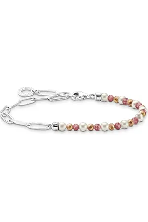 Thomas Sabo Collection de bracelet mi-chaîne mi-perles