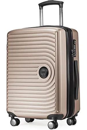 Hauptstadtkoffer Mitte - Bagage à Main 55X40X23, TSA, 4 Roulettes, Valise de Voyage, Valise Rigide, Valise à Roulettes, Valise Bagage à Main, Valise Bagage Cabine, Champagne