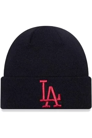 New Era Chyt League Ess Beanie Losdod Blkcar Los Angeles Dodgers