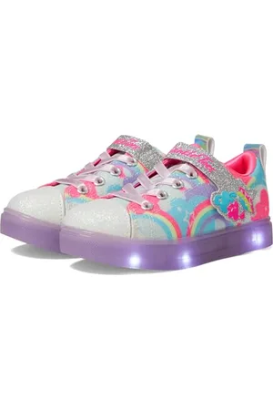 Skechers Twinkle Toes Baskets, Multi Synthetic/Trim, 43 EU