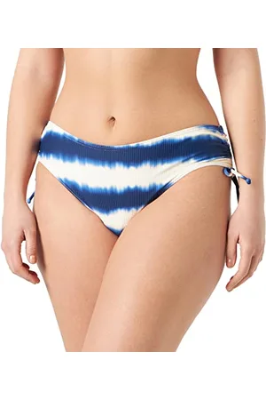 Triumph Summer Fizz Midi Pt Bas de Bikini, Blue – Combinaison foncée, 40 Femme