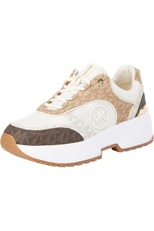 Michael Kors 43H3PCFS1B-725 PERCY TRAINER Donna, CREAM MULTI EU 39.5