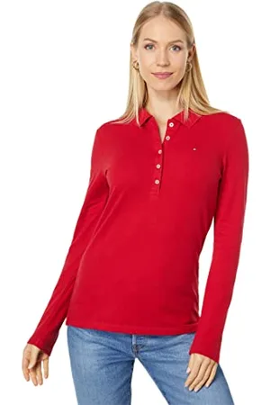 Tommy Hilfiger Polo à Manches Longues pour Femme, , Taille XS