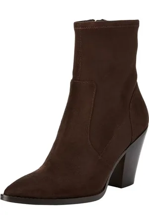 Michael Kors 40F3DOHE5S-251 DOVER HEELED BOOTIE Donna, CHOCOLATE EU 37