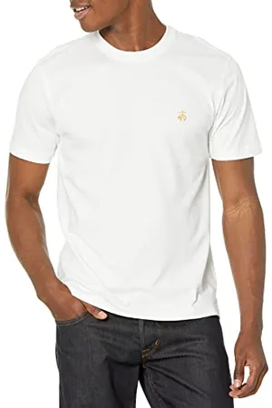 Brooks Brothers T-Shirt Manches Courtes et col Rond en Coton Supima pour Homme, , Taille L