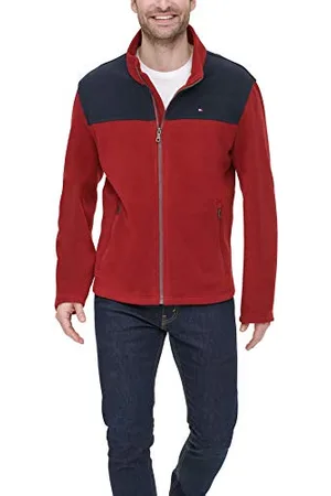 Tommy Hilfiger Veste Polaire Classique zippée sur Le Devant, , L Homme