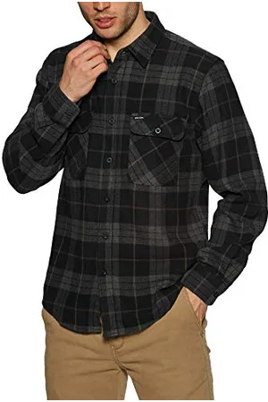 Brixton Bowery Chemise à Bouton Bas, , XL Homme