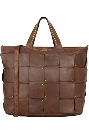 Dreimaster Sac cabas en cuir Femme