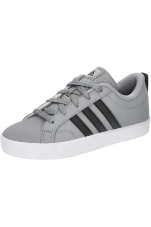 adidas Mixte VS Pace 2.0 Shoes Kids Basket, Grey/Core Black/Cloud White, 32 EU