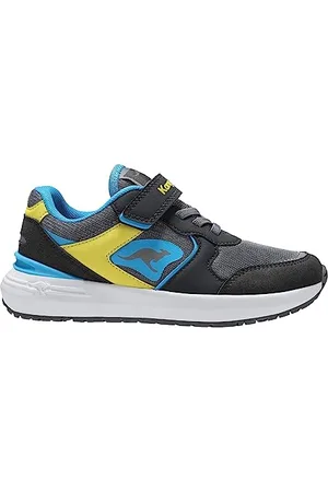 KangaROOS K-Sneak Heat Ev Basket, Charbon, Citron chromé, 29 EU