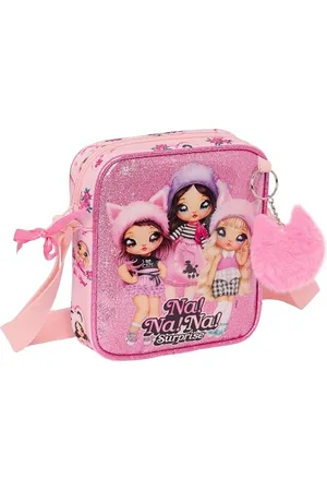 Safta M222 TROLLS 3 - Petit sac à bandoulière pour enfants, idéal pour les enfants de 5 à 14 ans, confortable et polyvalent, qualité et résistance, 16 x 4 x 18 cm, , , Estándar, Décontracté