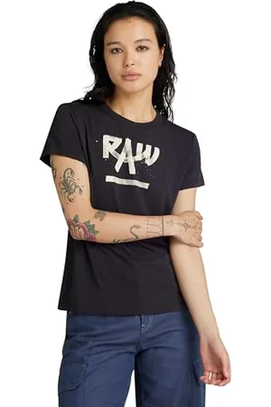 G-Star Femme Top Calligraphy Graphic, , S